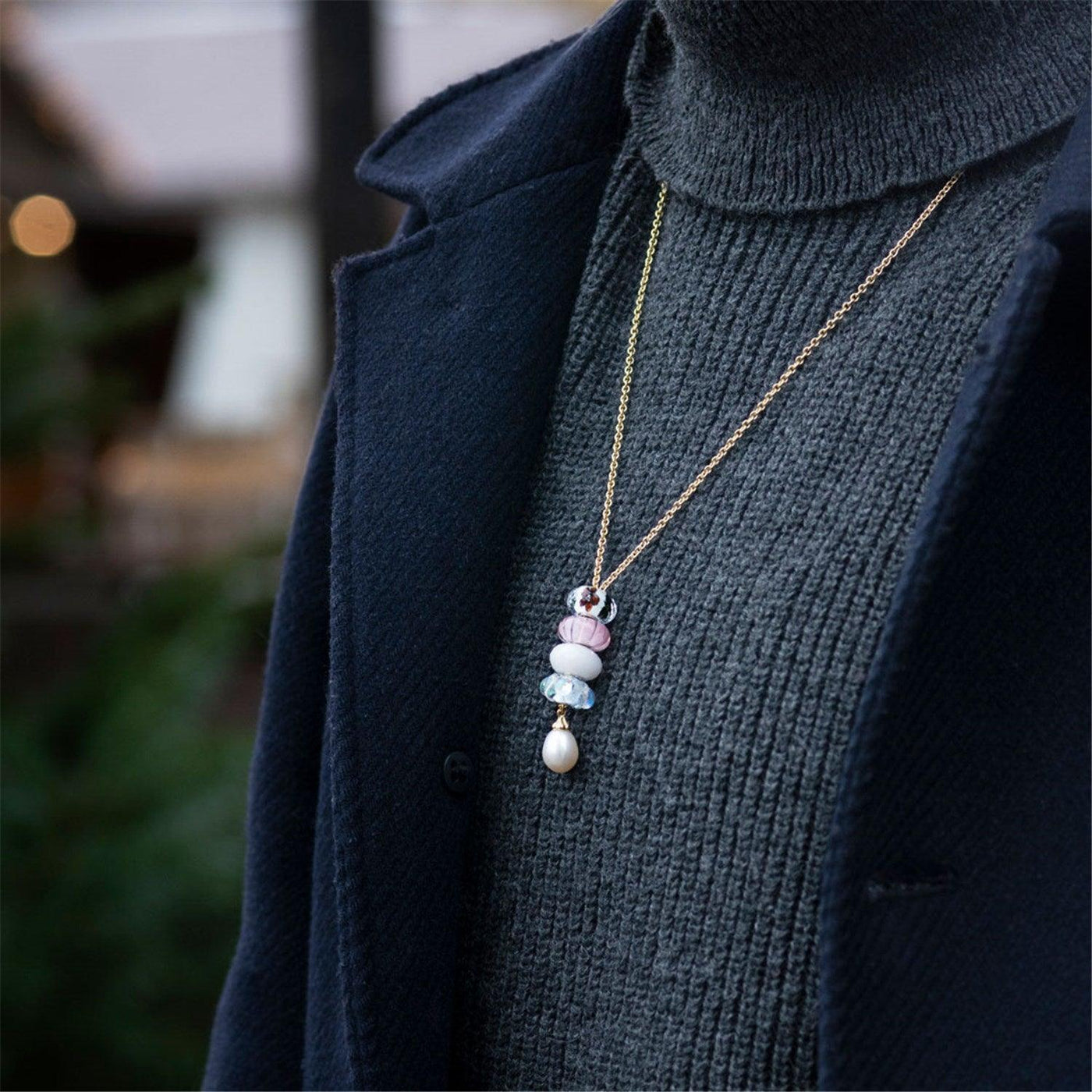 Rózsaszín Szirmok Bead - Trollbeads Ékszerek Magyarország